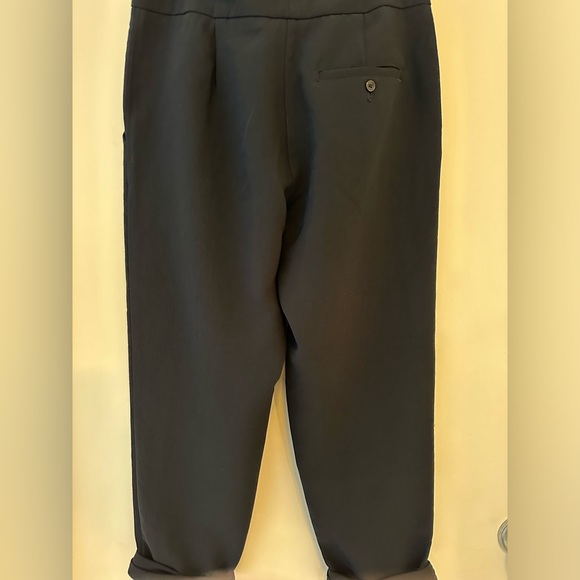 Wilfred Cropped Crepe Pants with drawstring. - Picture 2 of 3